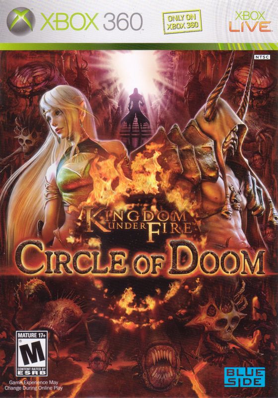 Kingdom Under Fire Circle of Doom box art for Xbox 360
